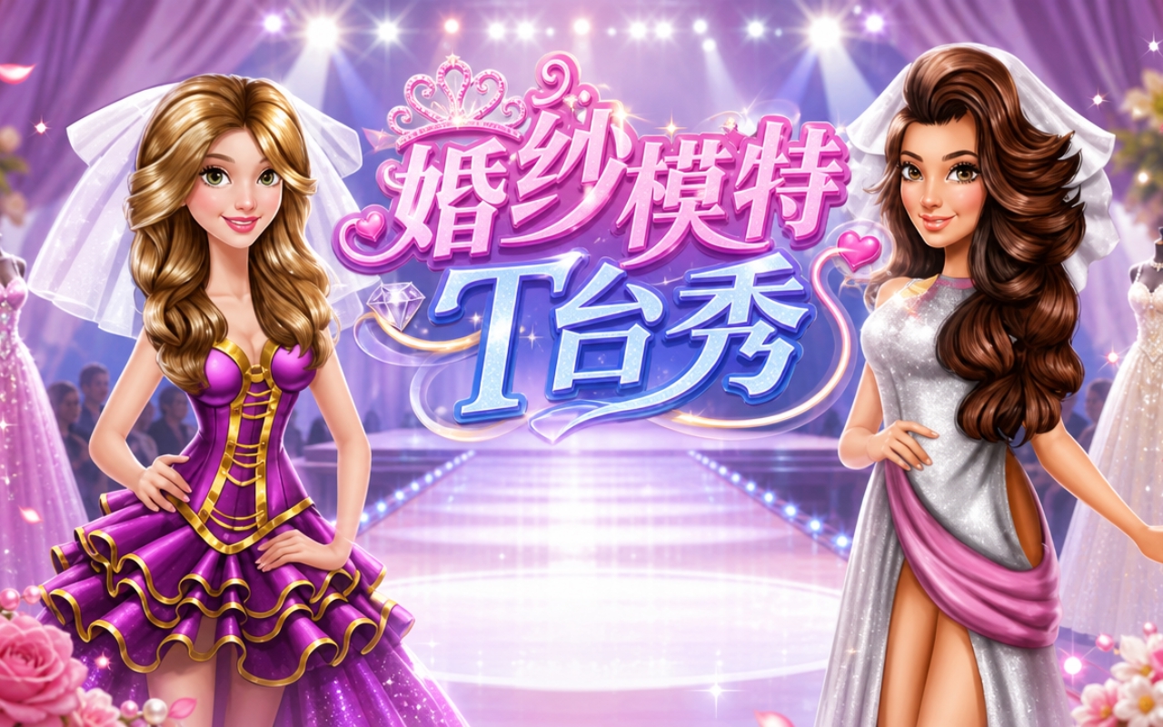 婚纱模特T台秀