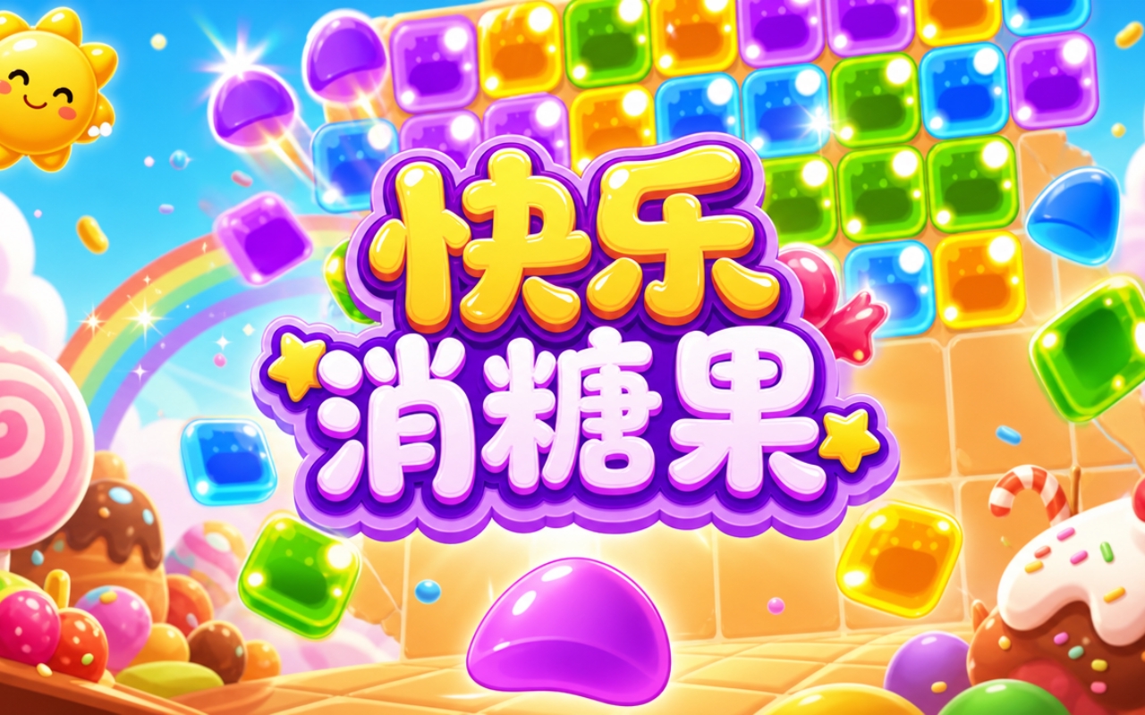 快乐消糖果