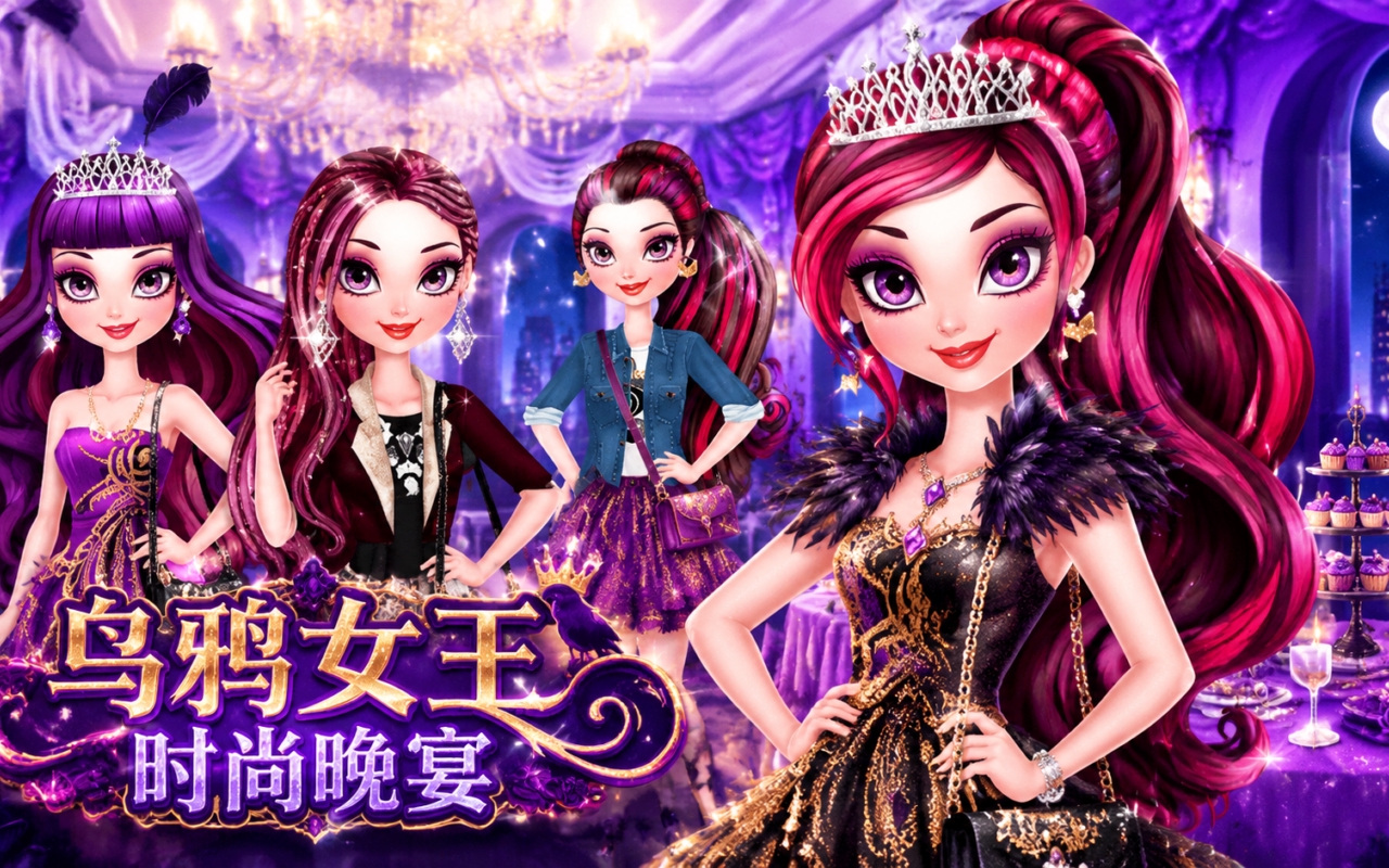 乌鸦女王时尚晚宴