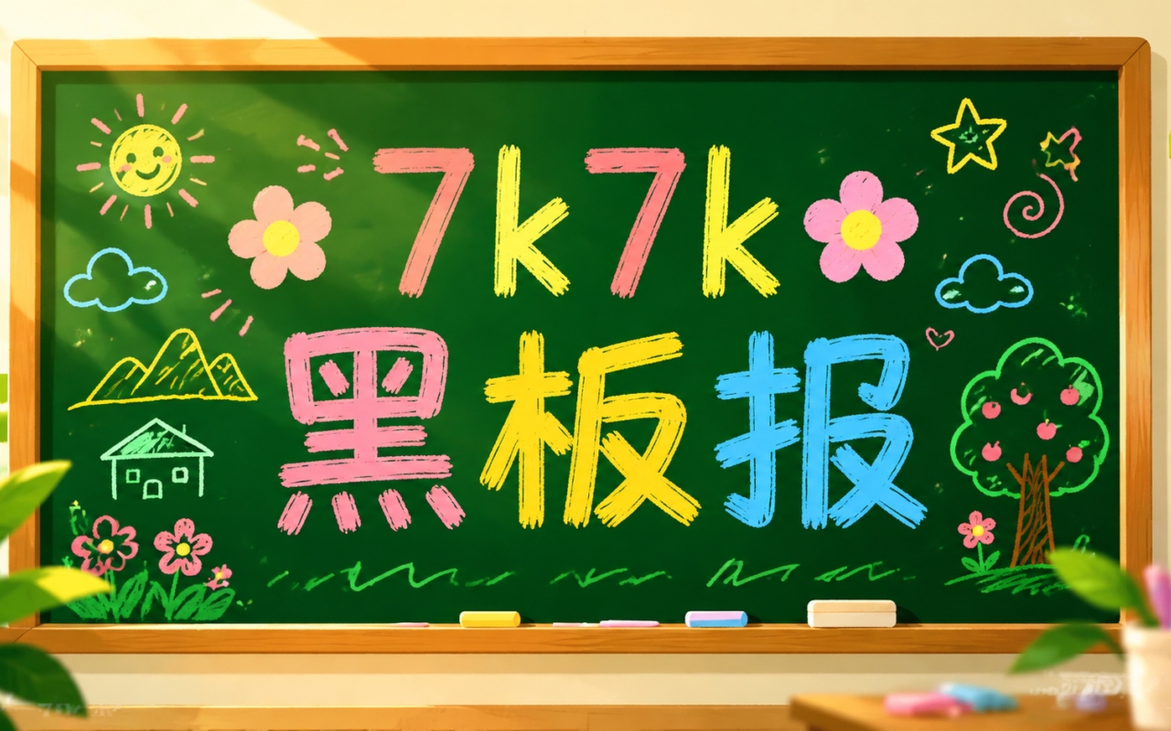 7k7k黑板报