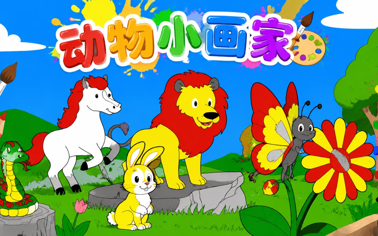 动物小画家