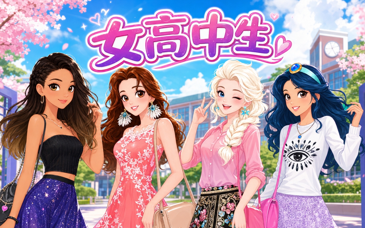 女高中生