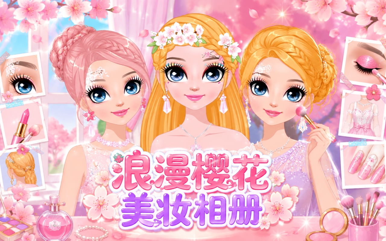 浪漫樱花美妆相册