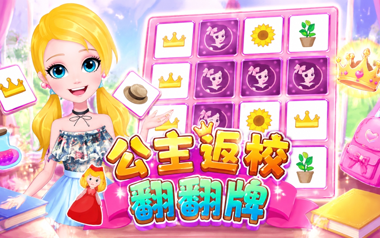 公主返校翻翻牌