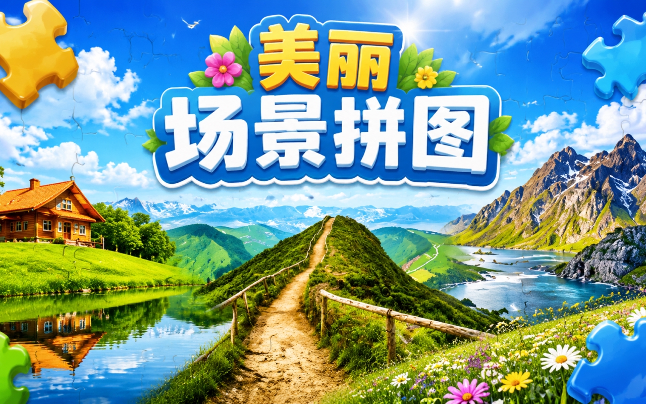 美丽场景拼图