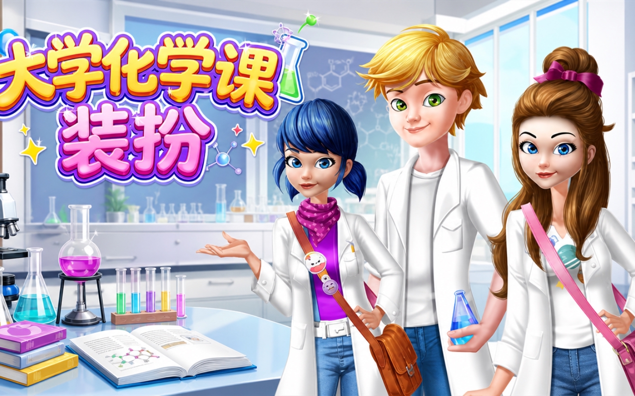 大学化学课装扮