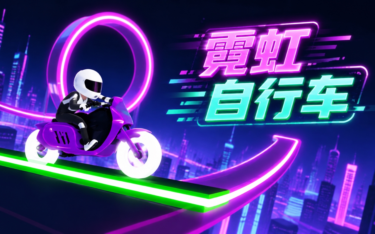 霓虹自行车