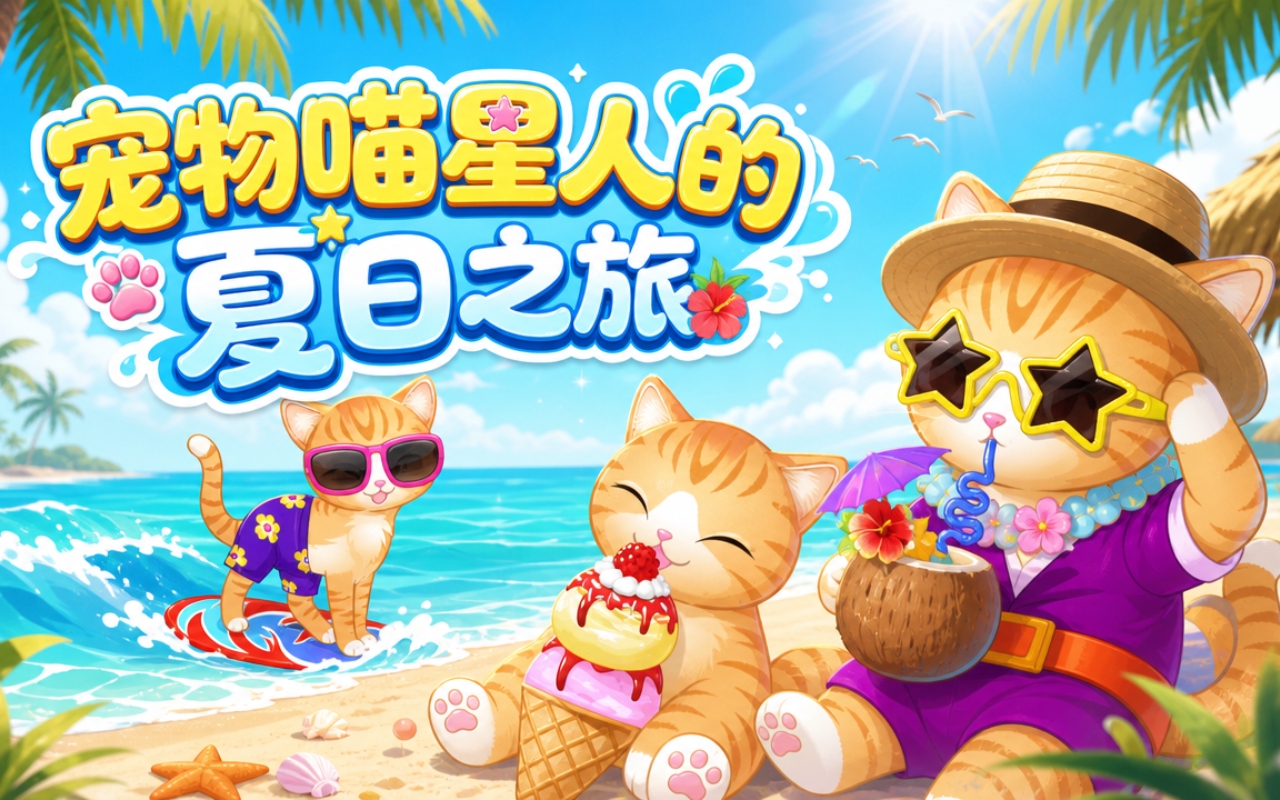宠物喵星人的夏日之旅