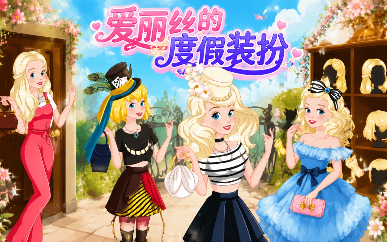 爱丽丝的度假装扮