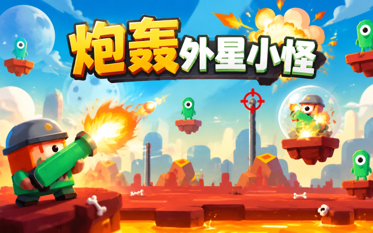 炮轰外星小怪