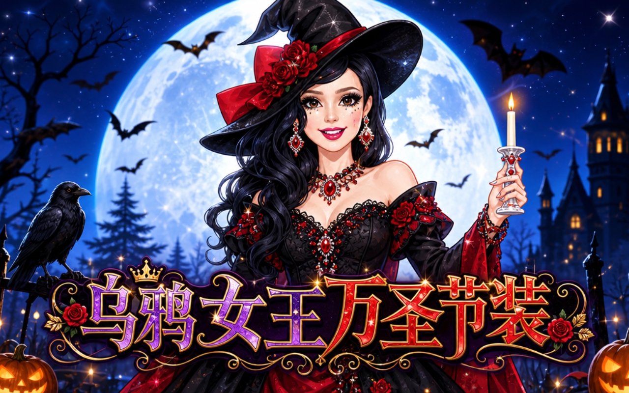 乌鸦女王万圣节装
