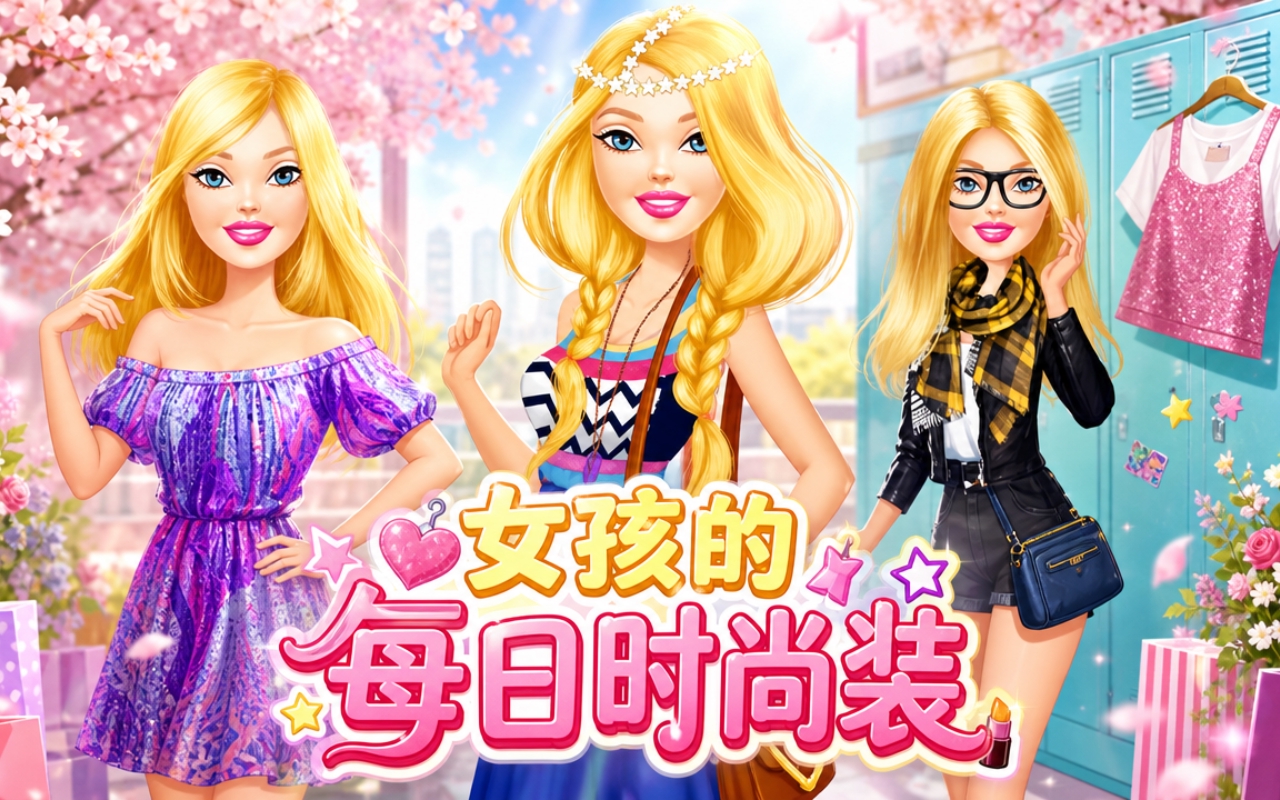 女孩的每日时尚装
