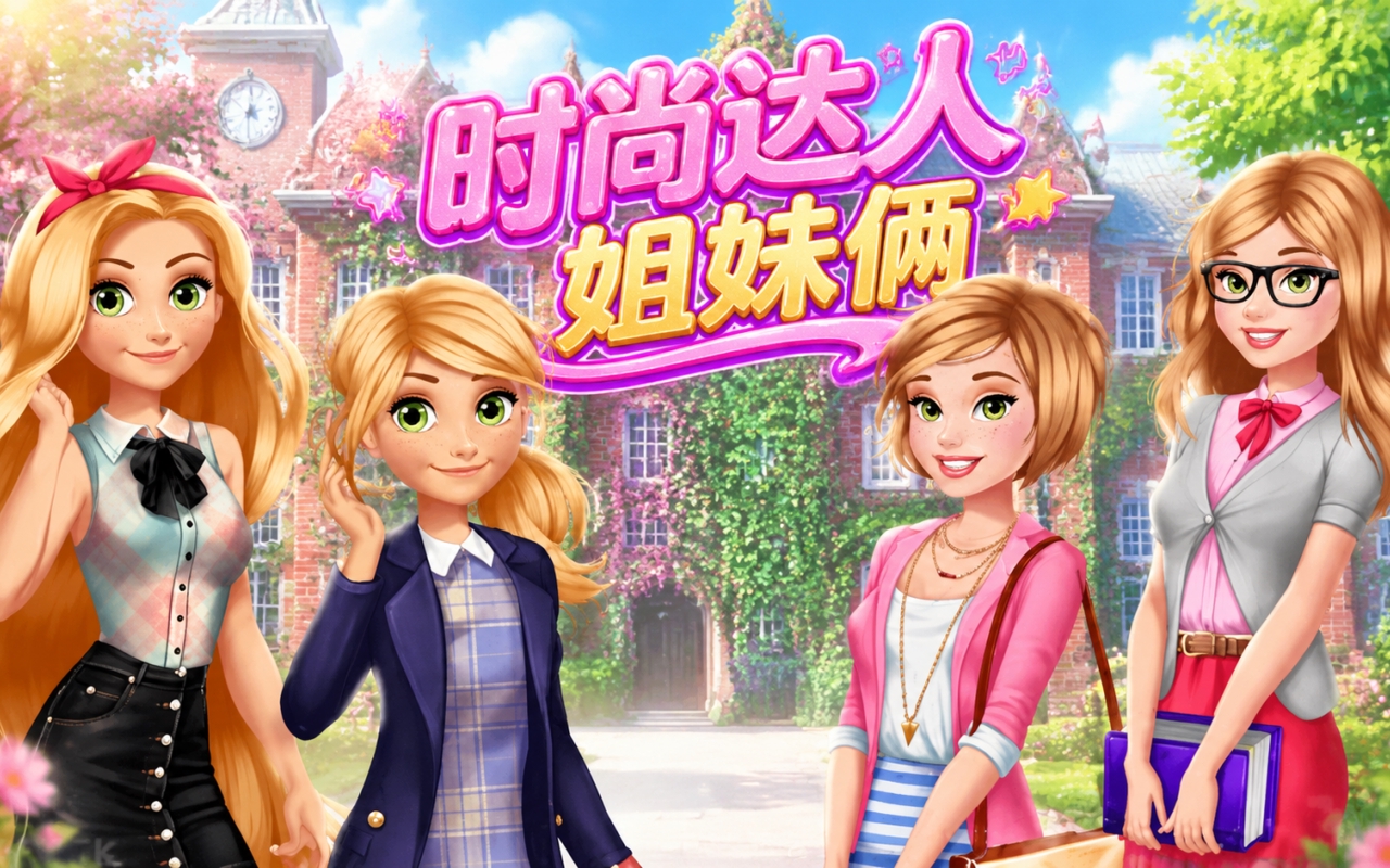 时尚达人姐妹俩