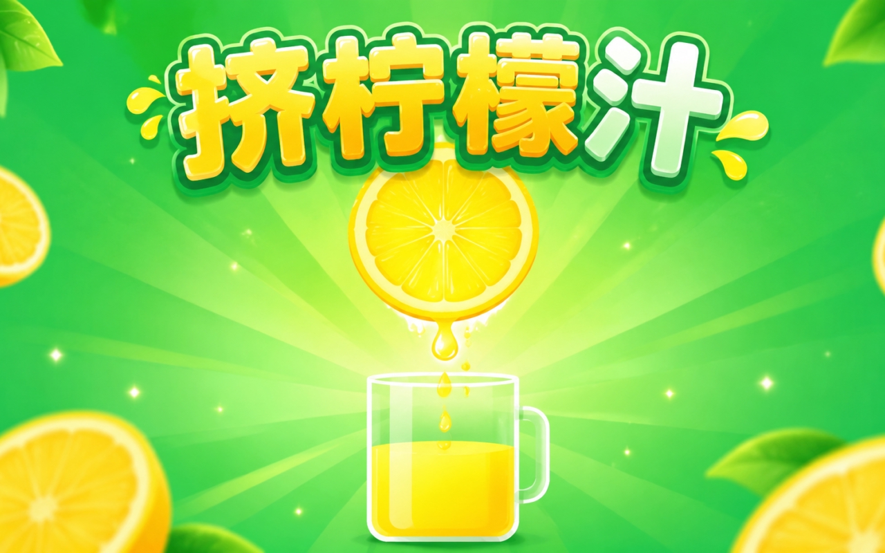 挤柠檬汁