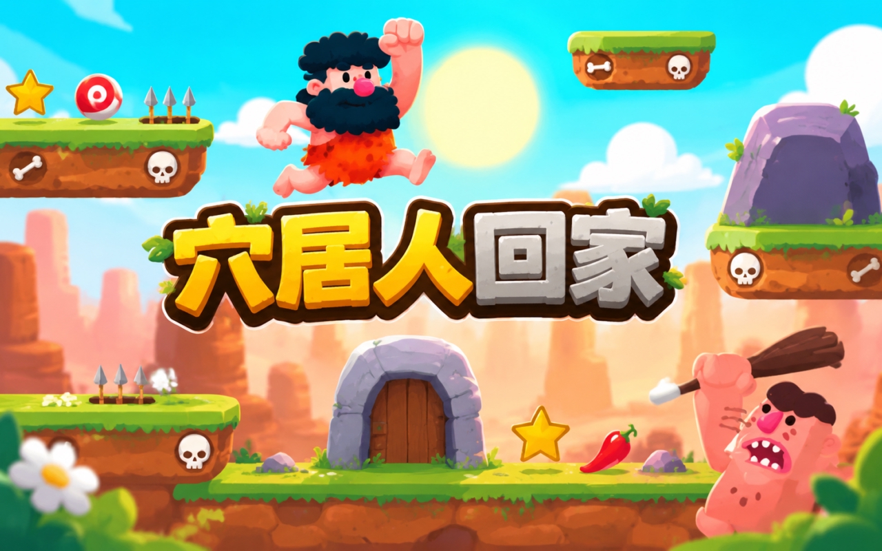 穴居人回家