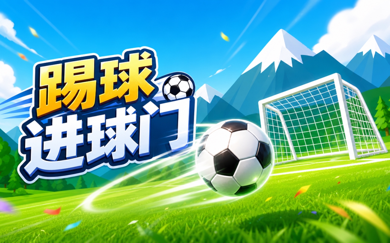 踢球进球门
