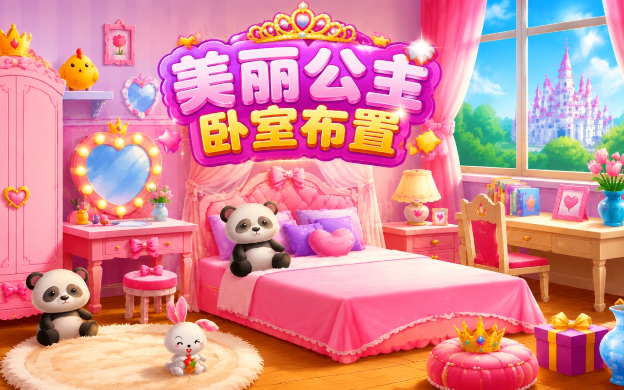 美丽公主卧室布置