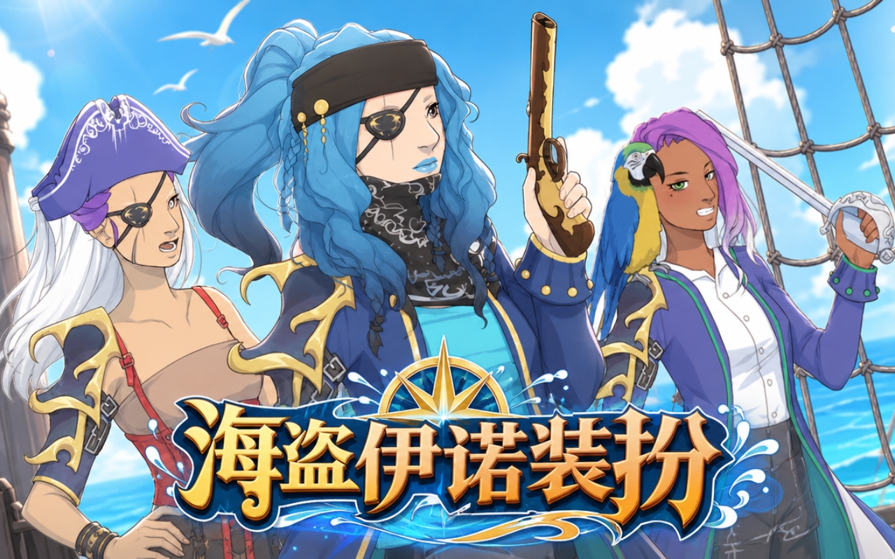 海盗伊诺装扮