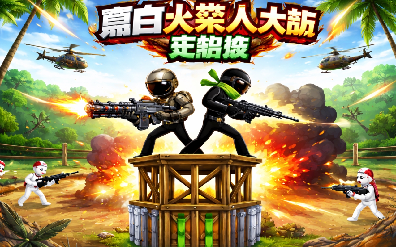 黑白火柴人大战无敌版