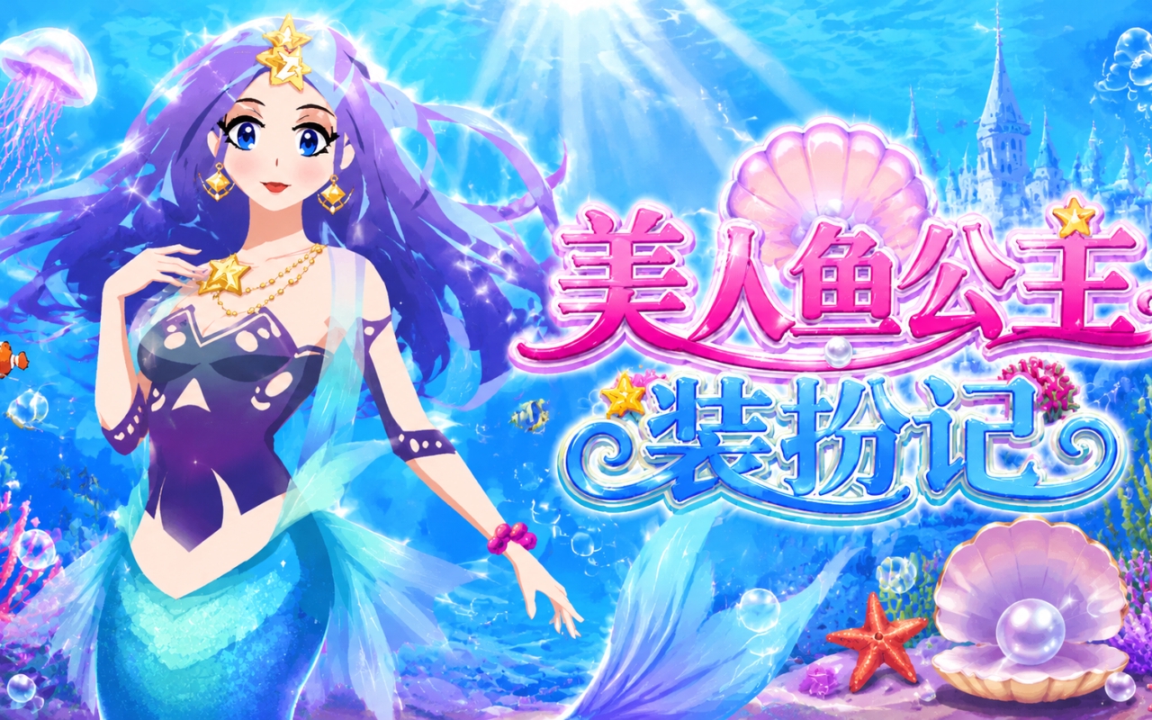 美人鱼公主装扮记