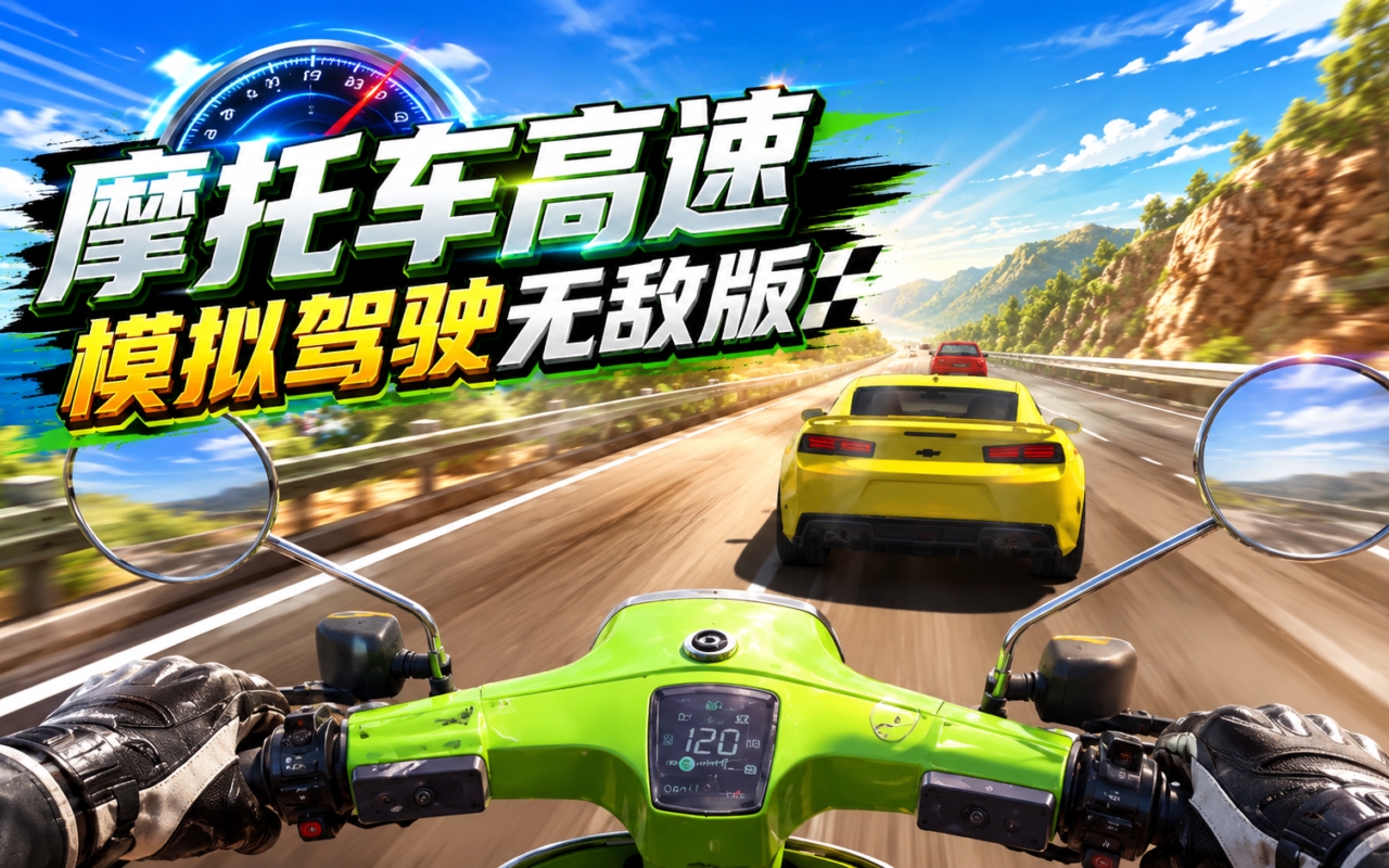 摩托车高速模拟驾驶无敌版