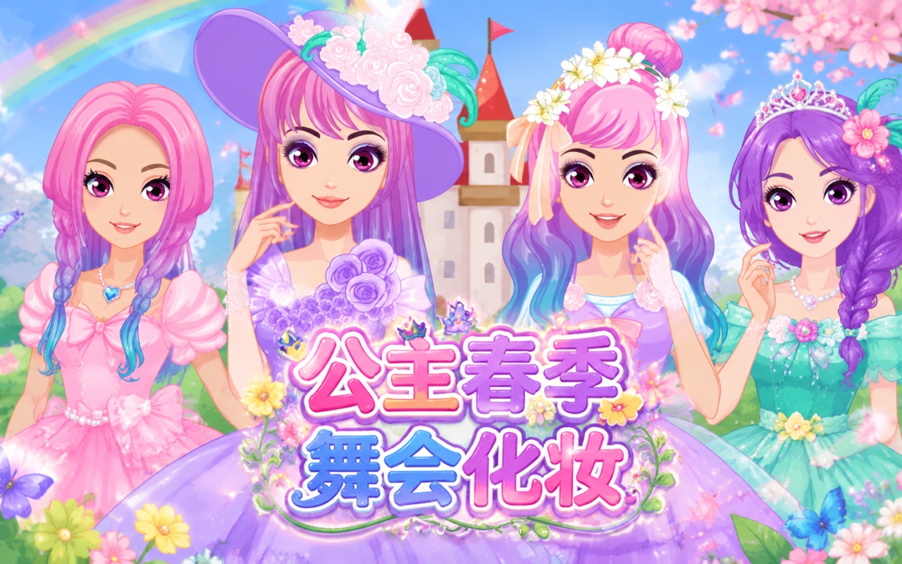 公主春季舞会化妆