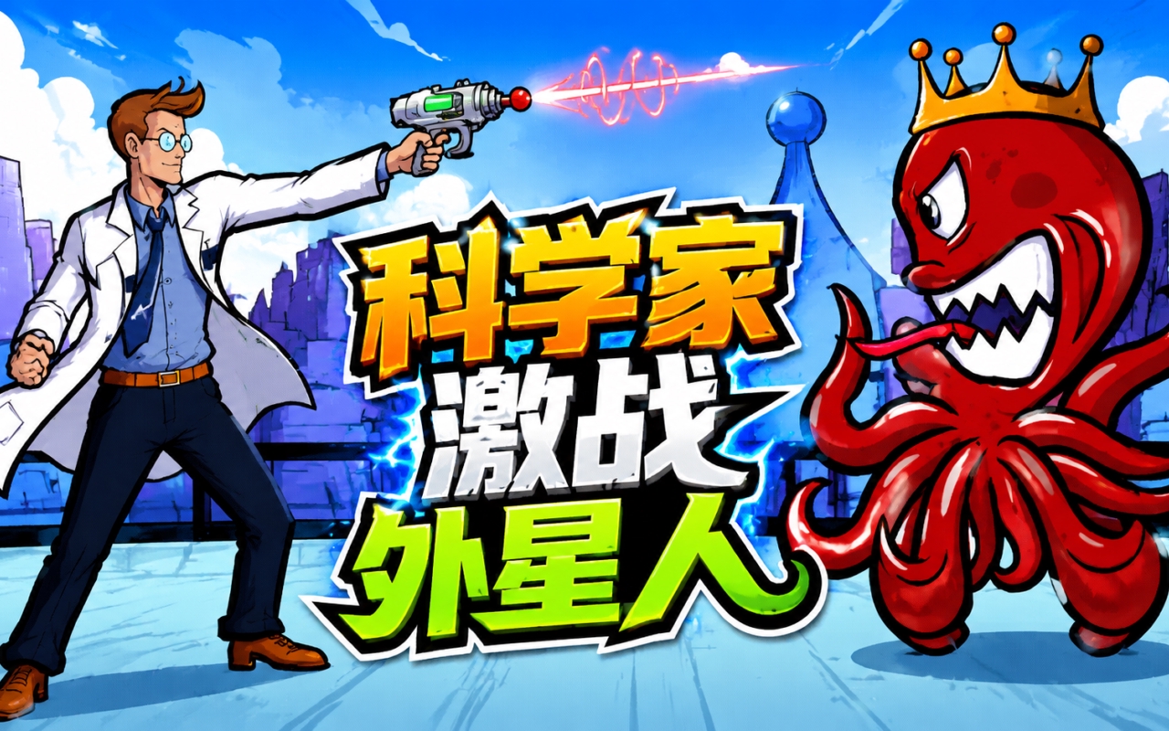 科学家激战外星人