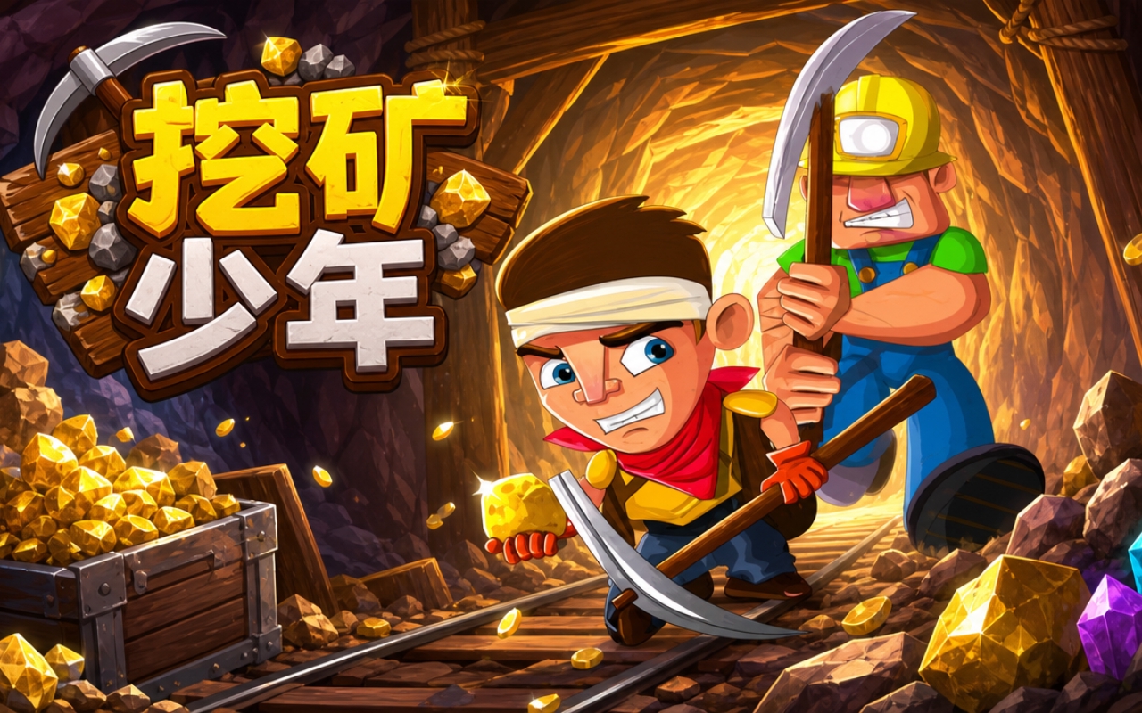 挖矿少年