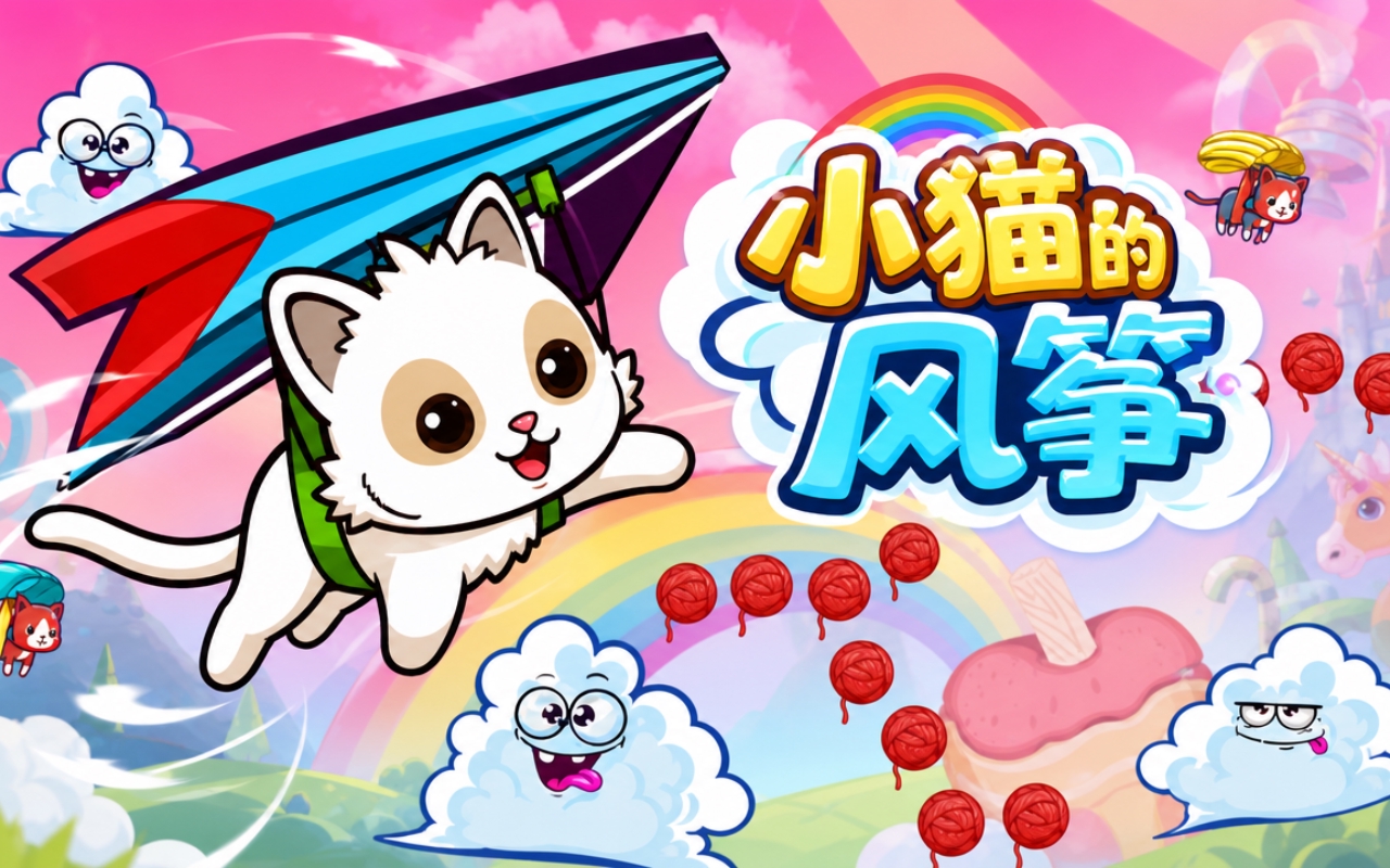 小猫的风筝