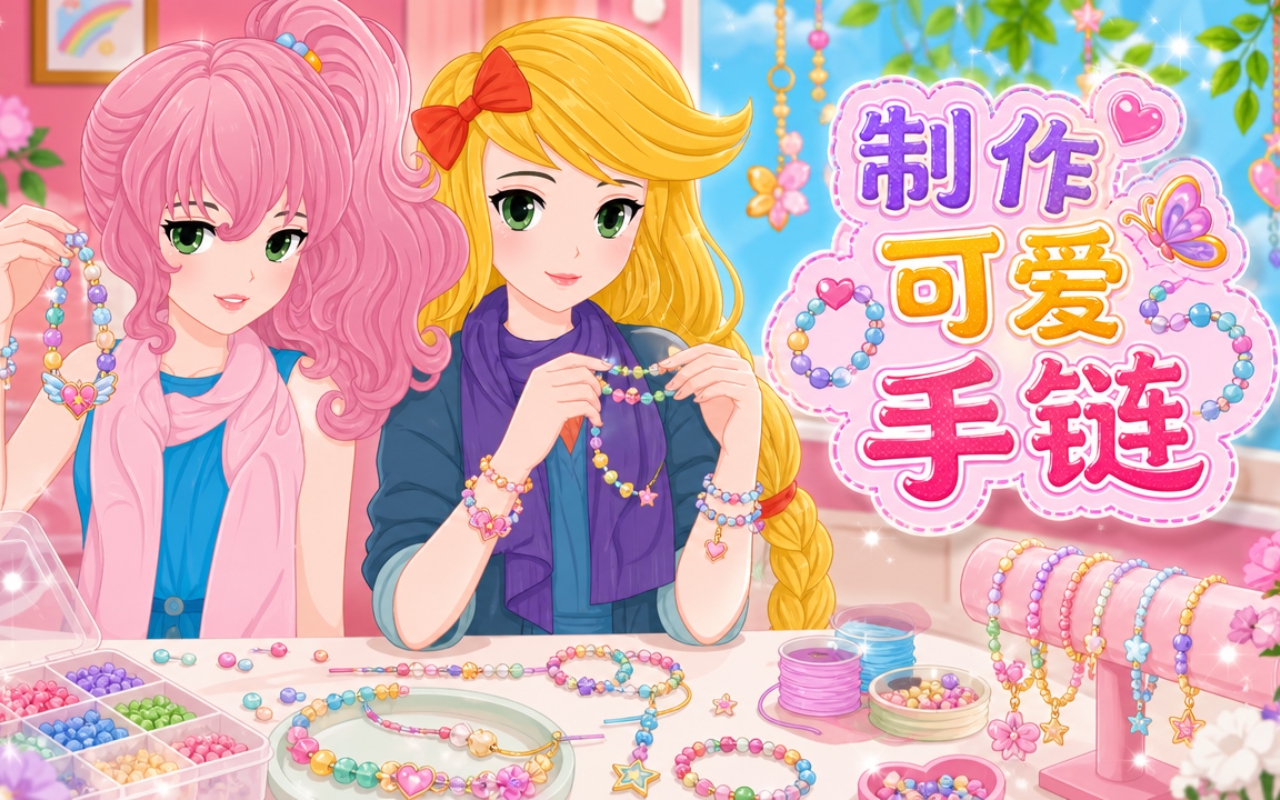 制作可爱手链
