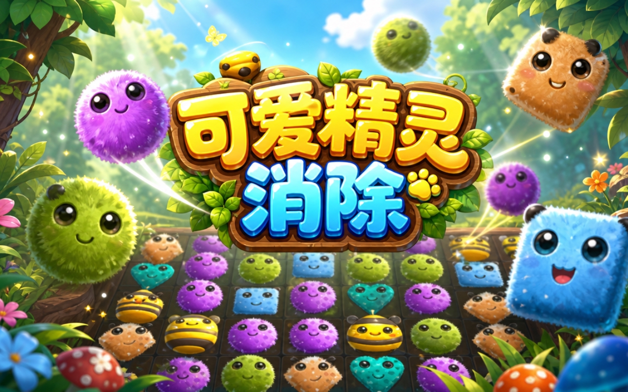 可爱精灵消除