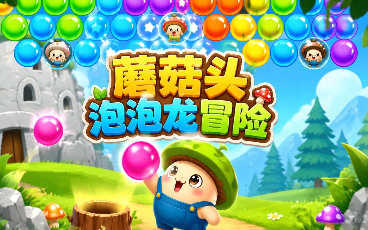 蘑菇头泡泡龙冒险
