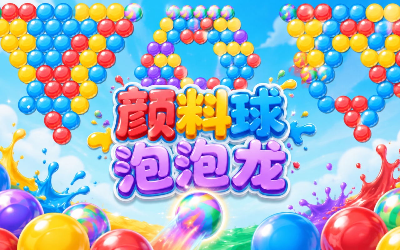 颜料球泡泡龙