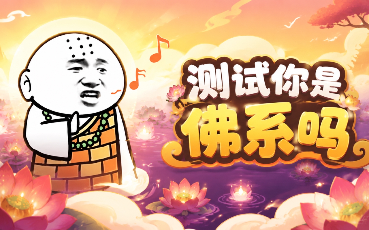 测试你是佛系吗