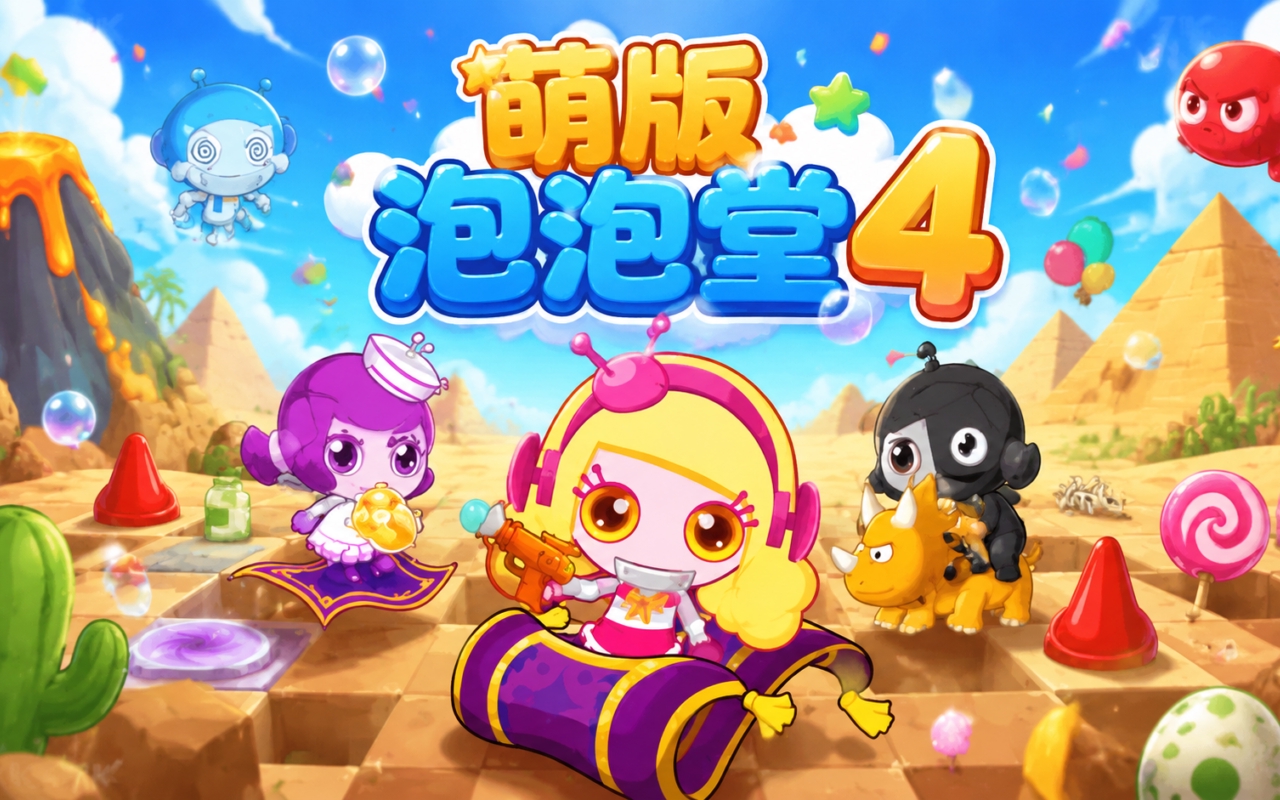 萌版泡泡堂4