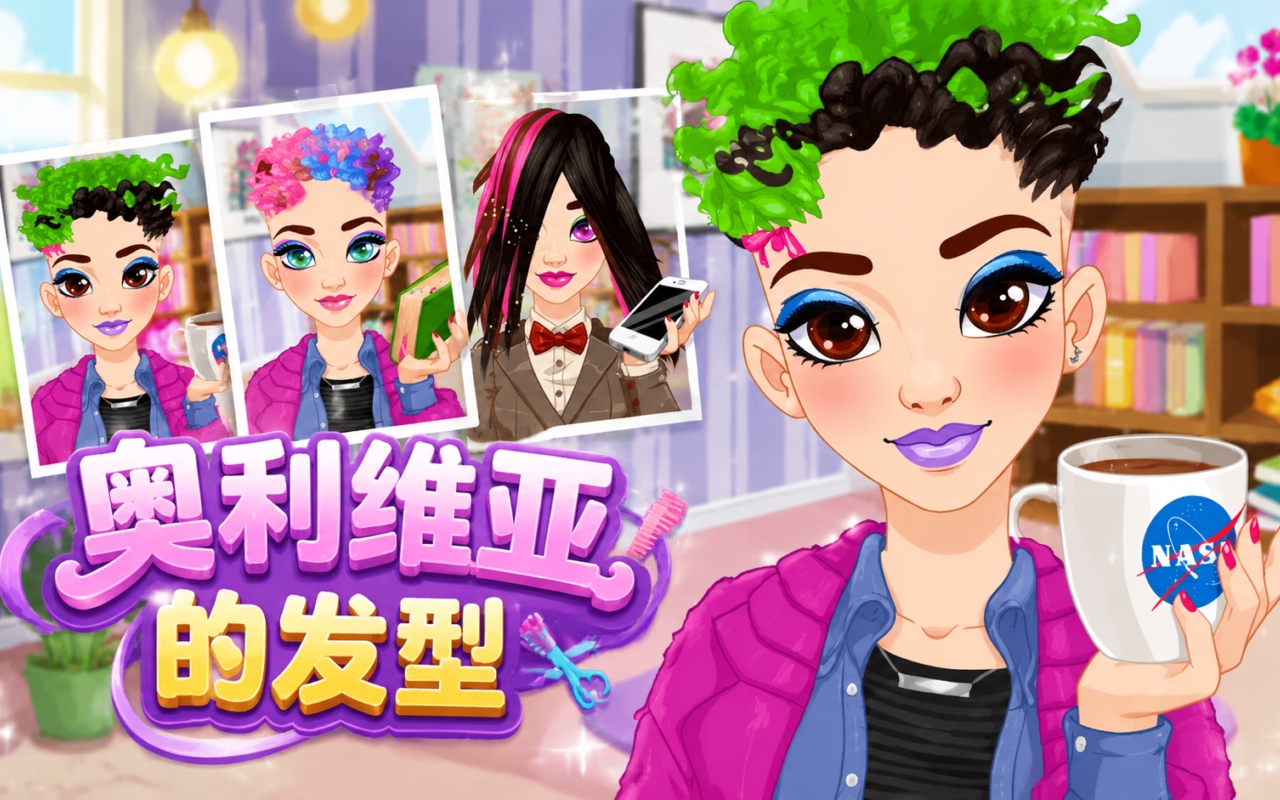 奥利维亚的发型