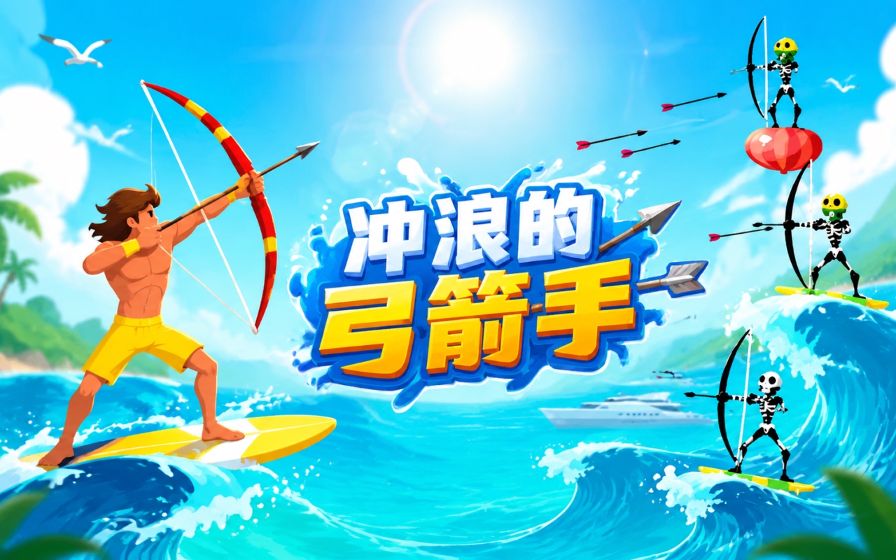 冲浪的弓箭手