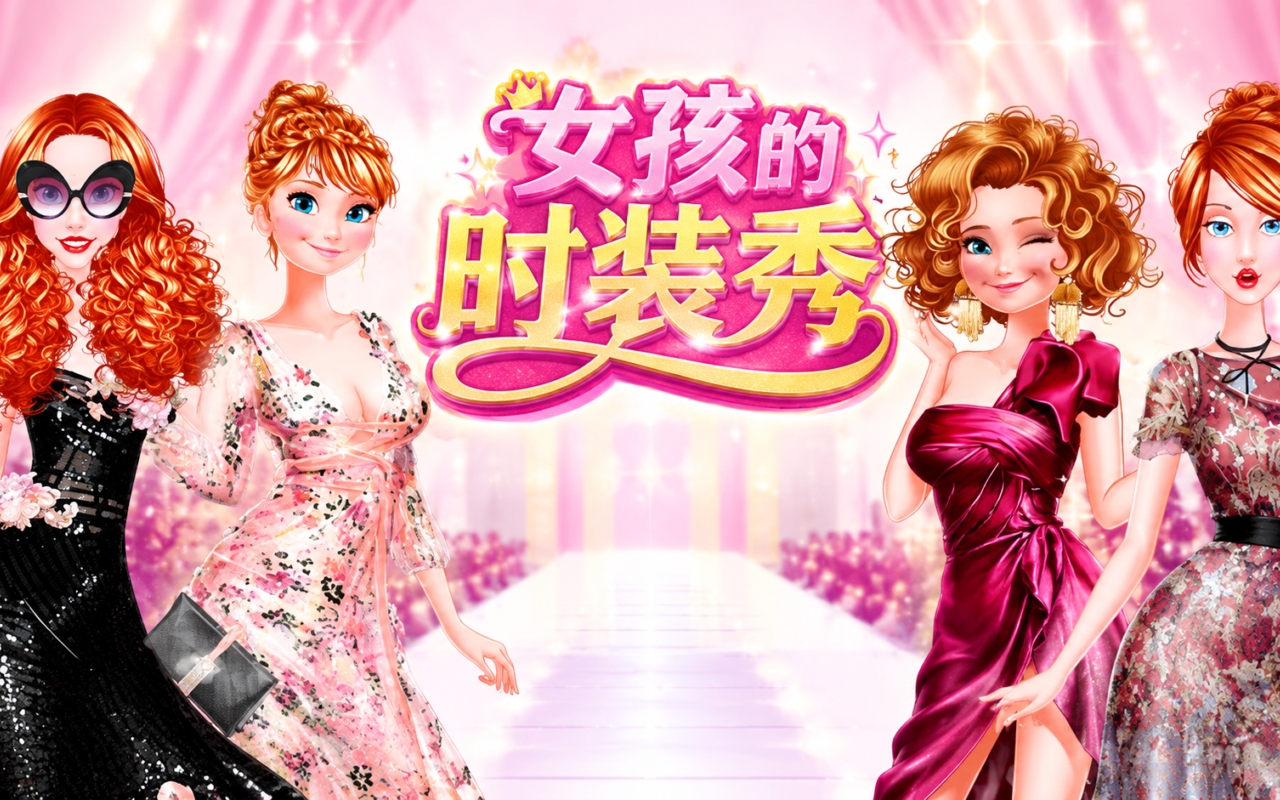 女孩的时装秀