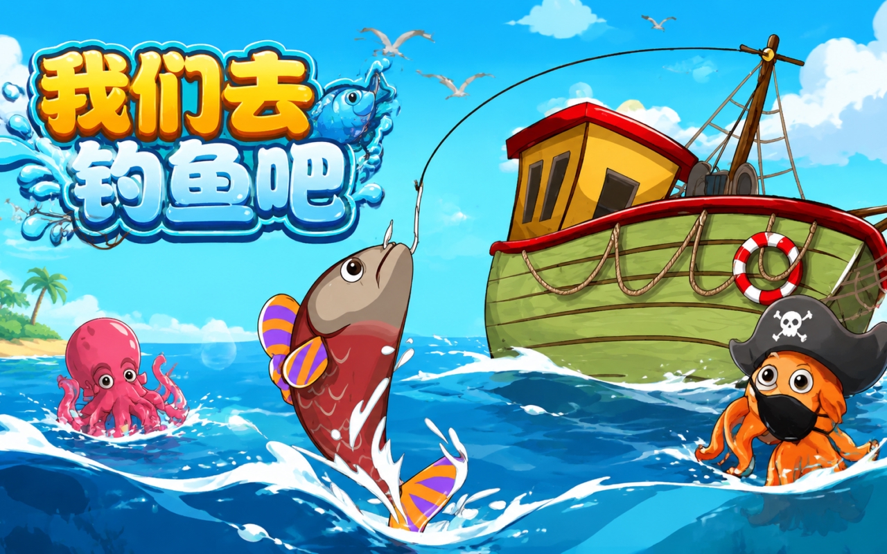 我们去钓鱼吧