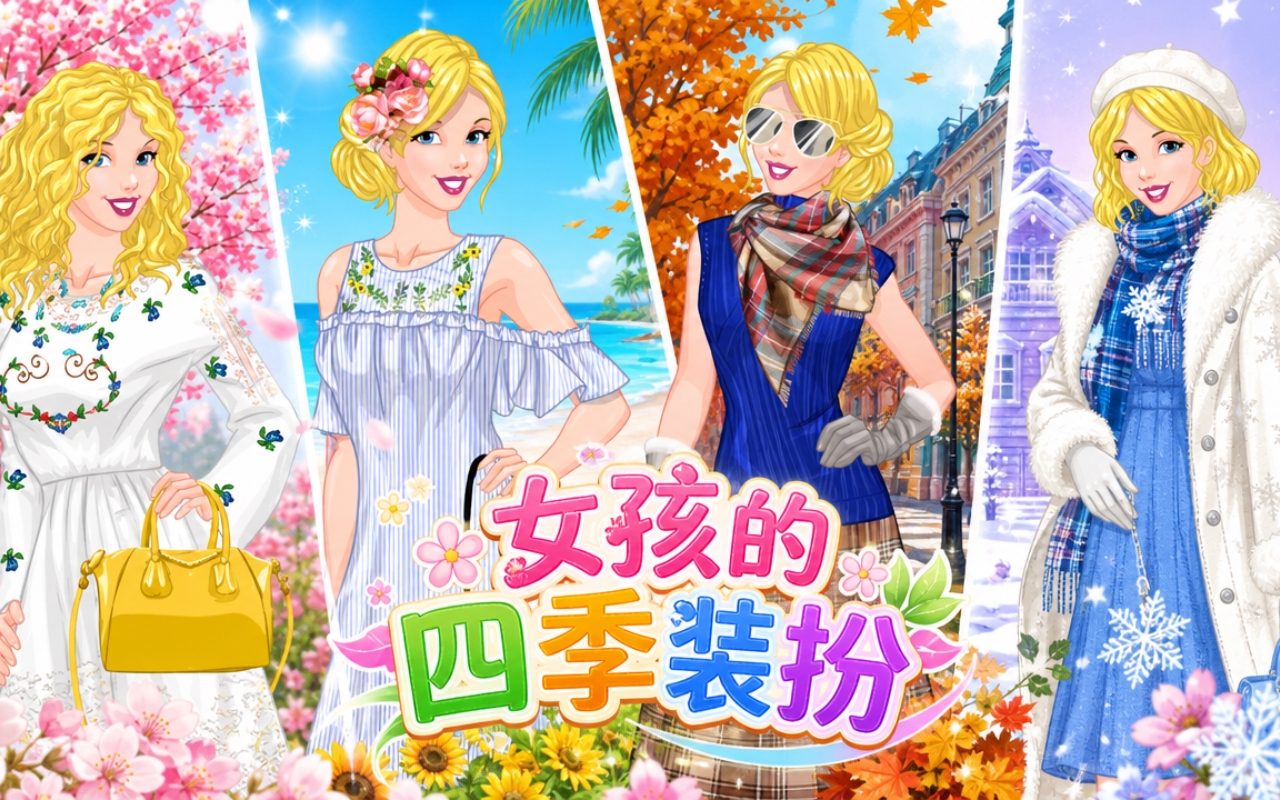 女孩的四季装扮