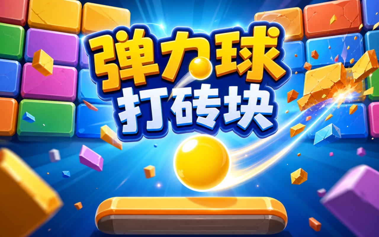 弹力球打砖块