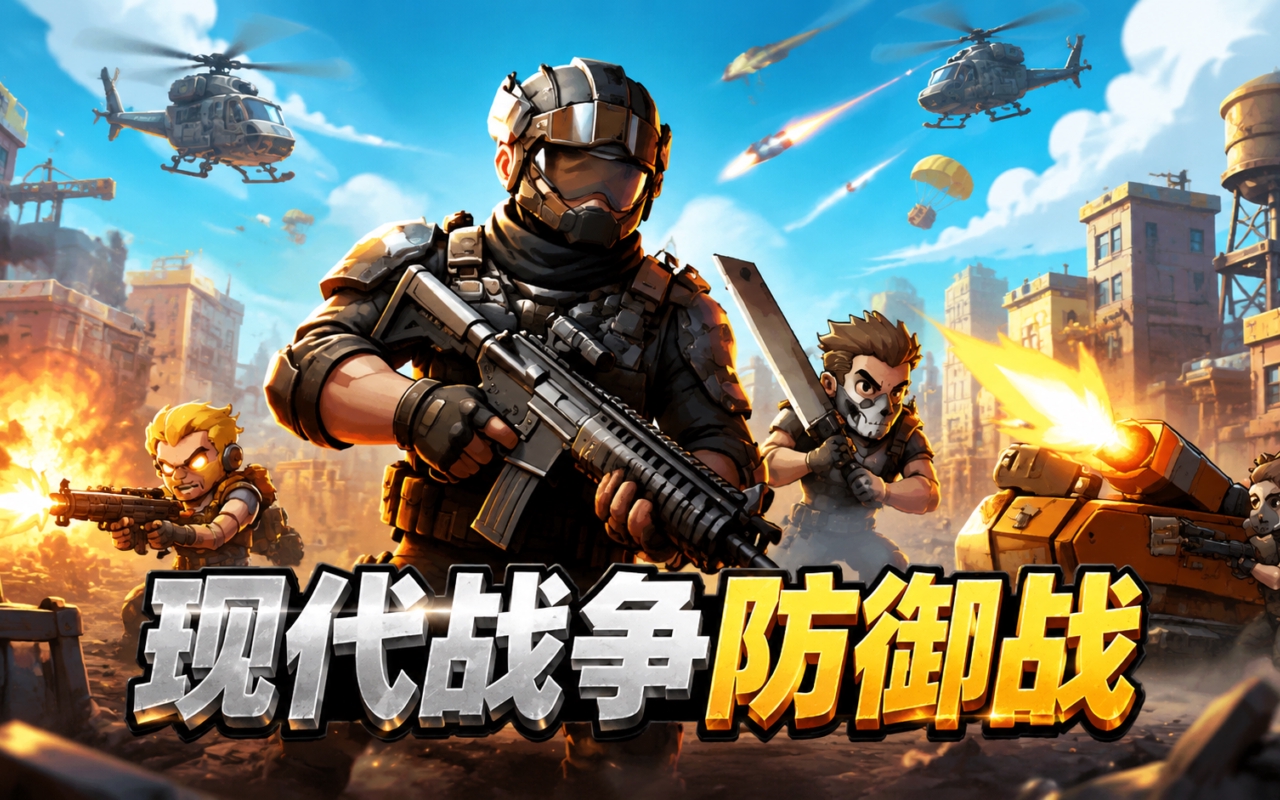 现代战争防御战