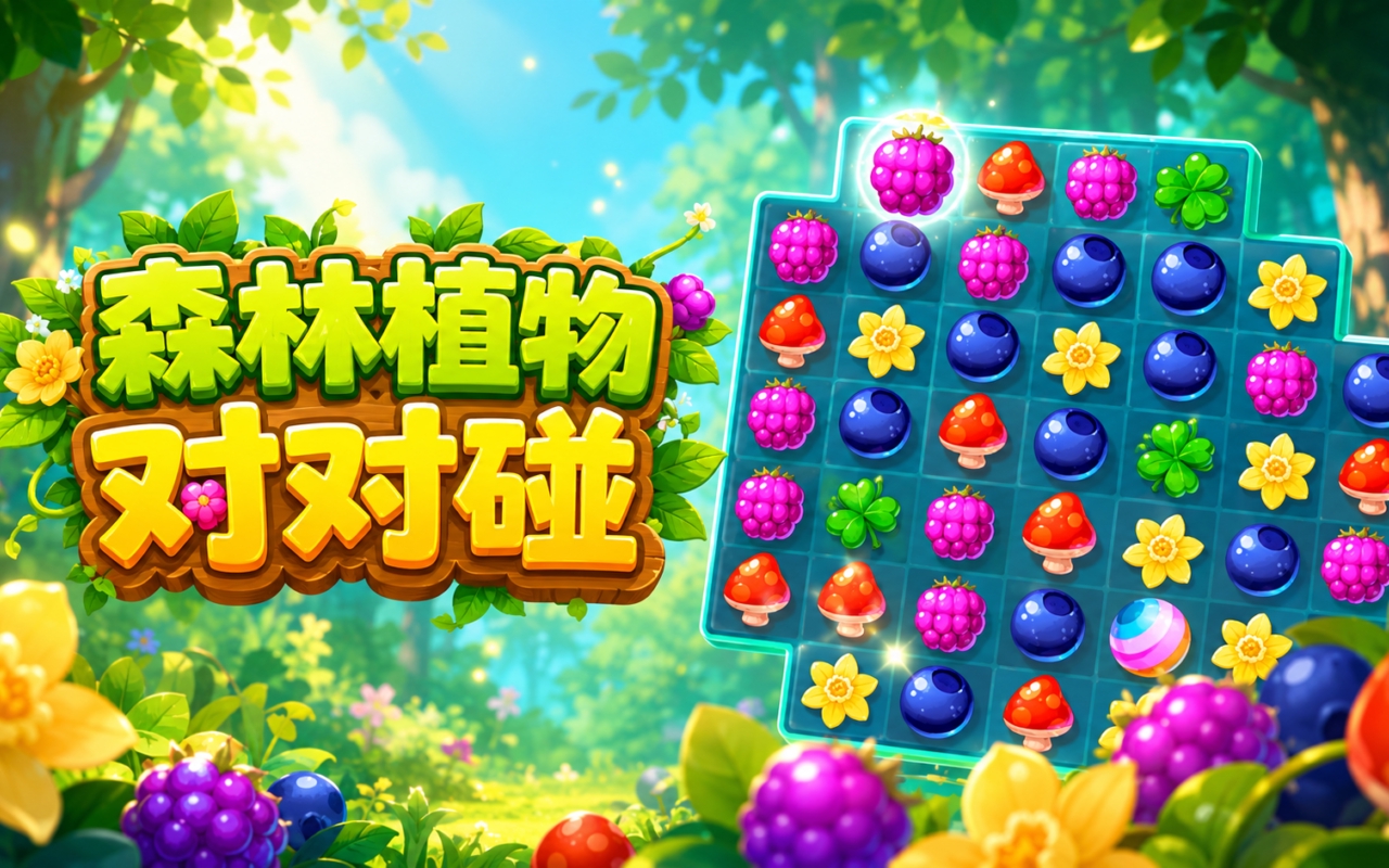 森林植物对对碰