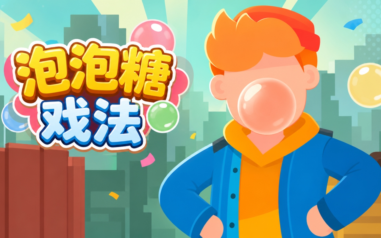 泡泡糖戏法