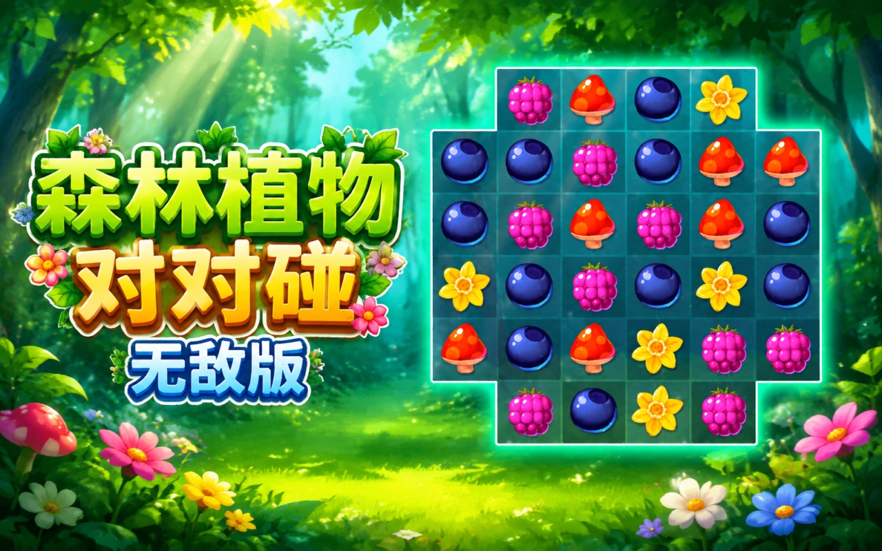 森林植物对对碰无敌版