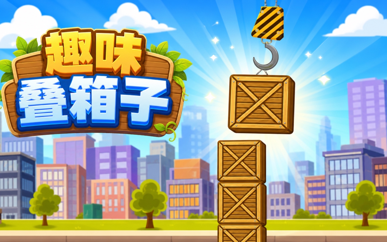 趣味叠箱子