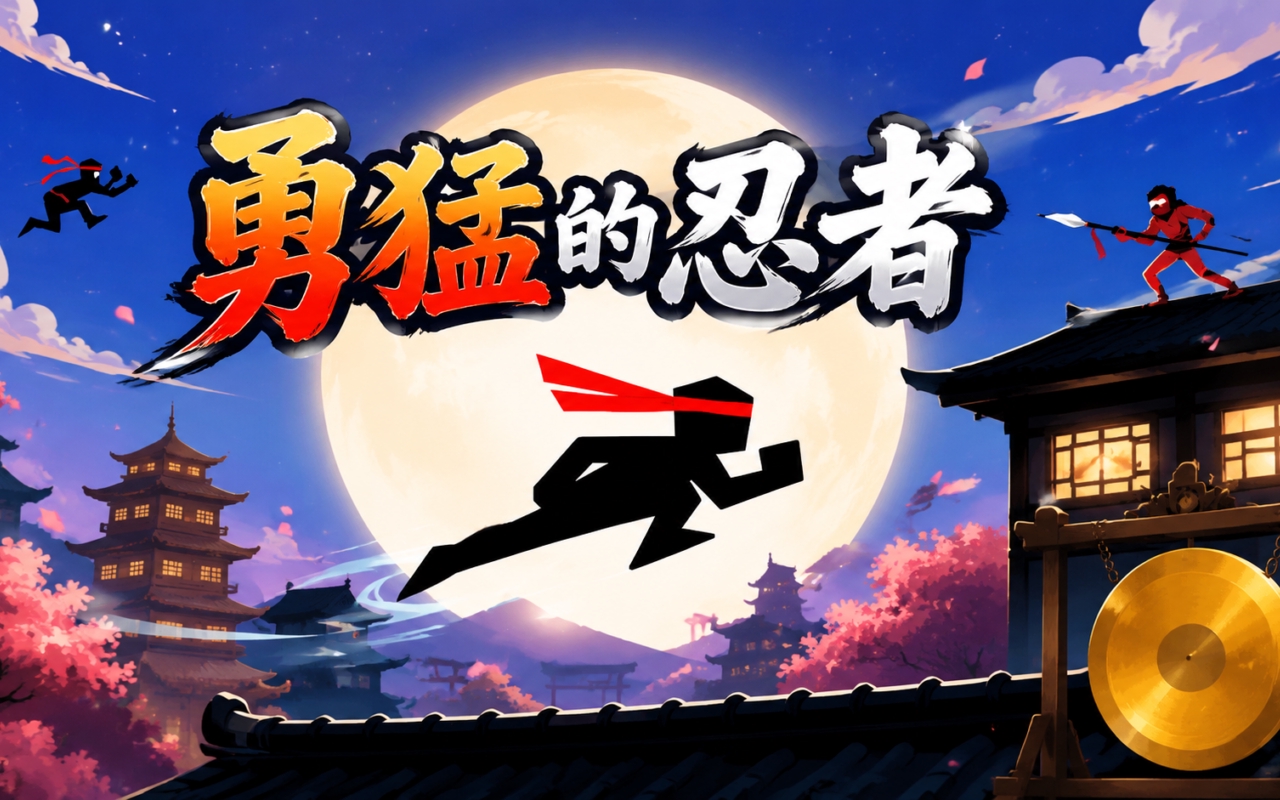 勇猛的忍者