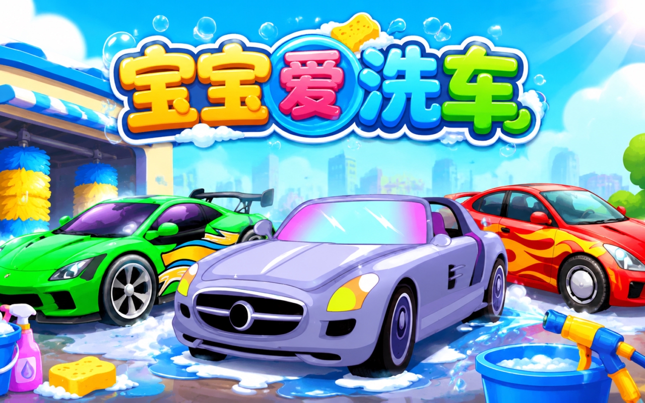 宝宝爱洗车