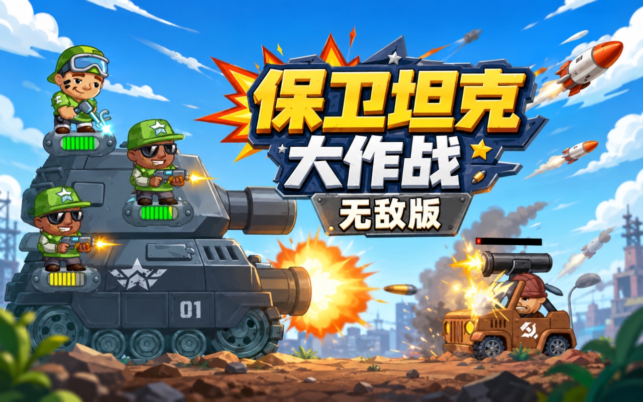 保卫坦克大作战无敌版