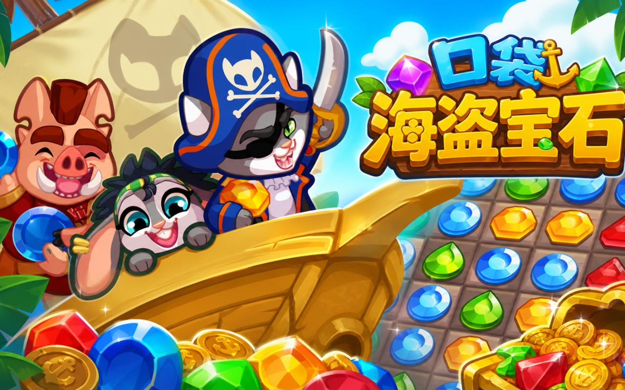 口袋海盗宝石
